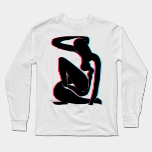 3D Lady Long Sleeve T-Shirt